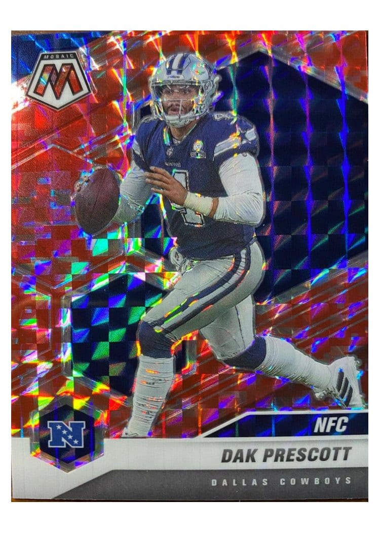 2021 Panini Mosaic Base Set Dak Prescott #202 card