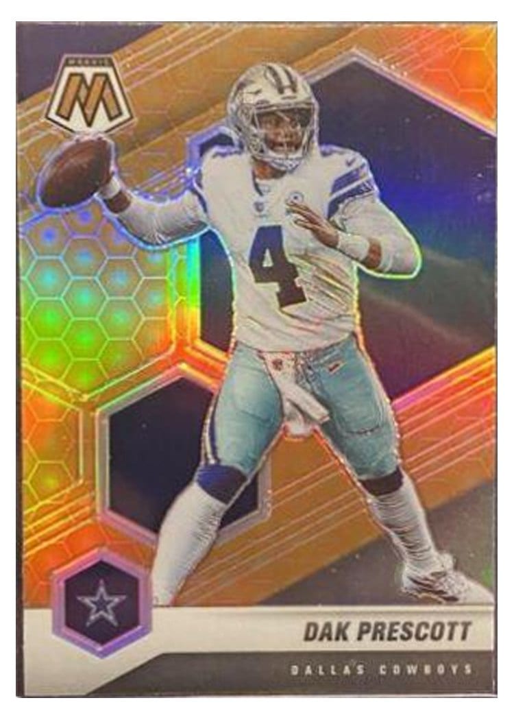 2021 Panini Mosaic Base Set Dak Prescott #58 card