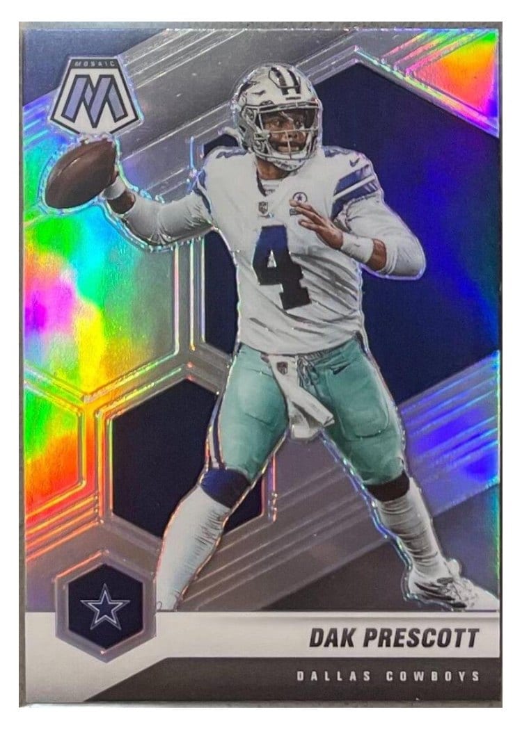 2021 Panini Mosaic Base Set Dak Prescott #58 card