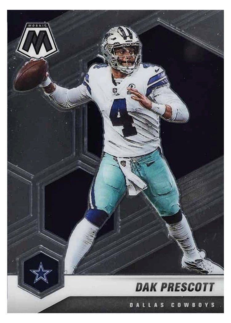 2021 Panini Mosaic Base Set Dak Prescott #58 card