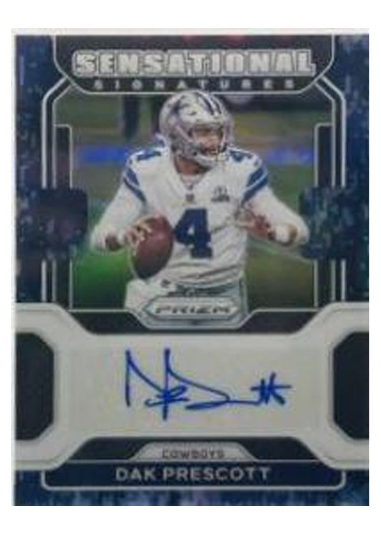 2021 Panini Prizm Base Set Dak Prescott #242 card