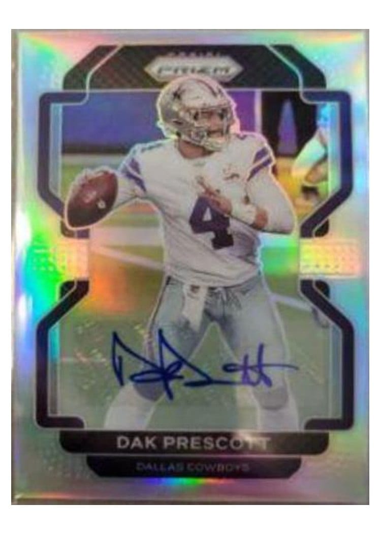 2021 Panini Prizm Base Set Dak Prescott #242 card