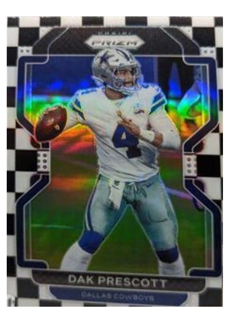 2021 Panini Prizm Base Set Dak Prescott #242 card