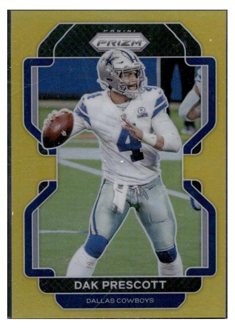 2021 Panini Prizm Base Set Dak Prescott #242 card