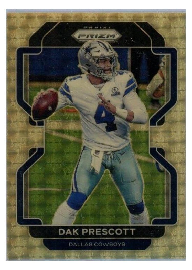 2021 Panini Prizm Base Set Dak Prescott #242 card