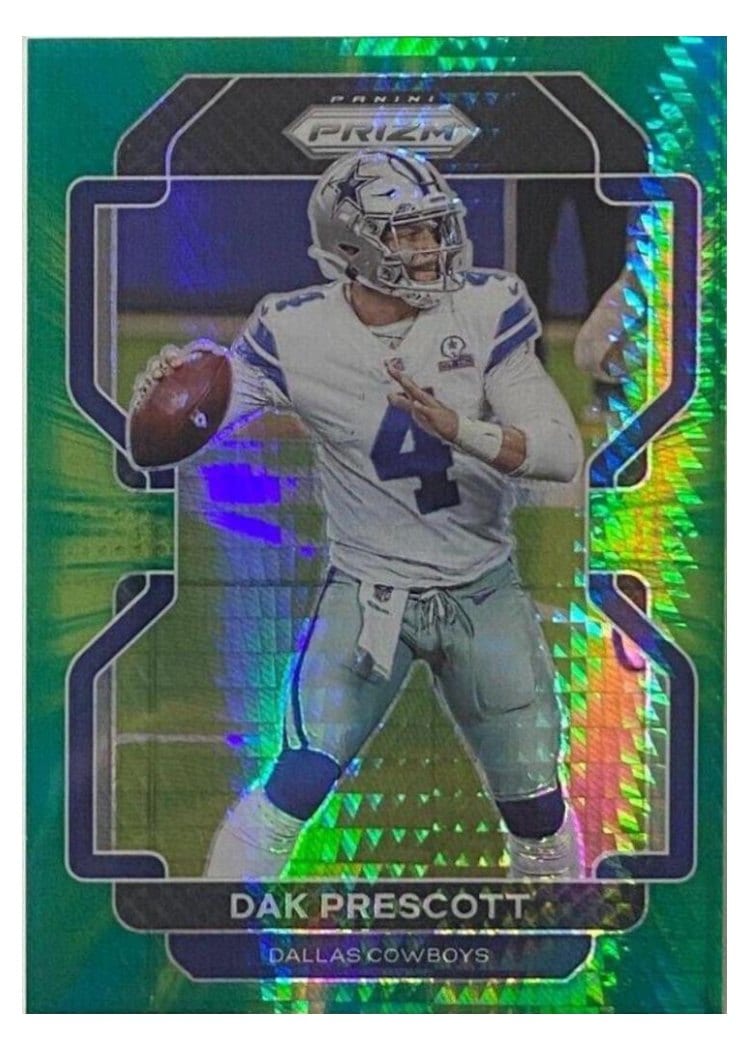 2021 Panini Prizm Base Set Dak Prescott #242 card