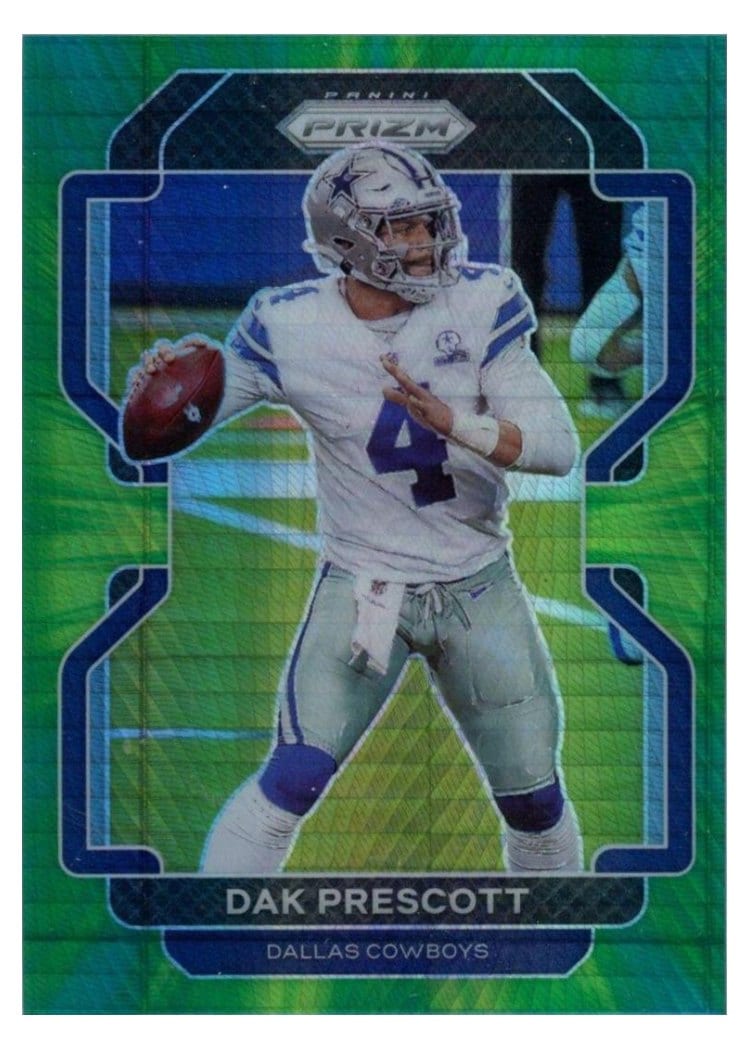 2021 Panini Prizm Base Set Dak Prescott #242 card