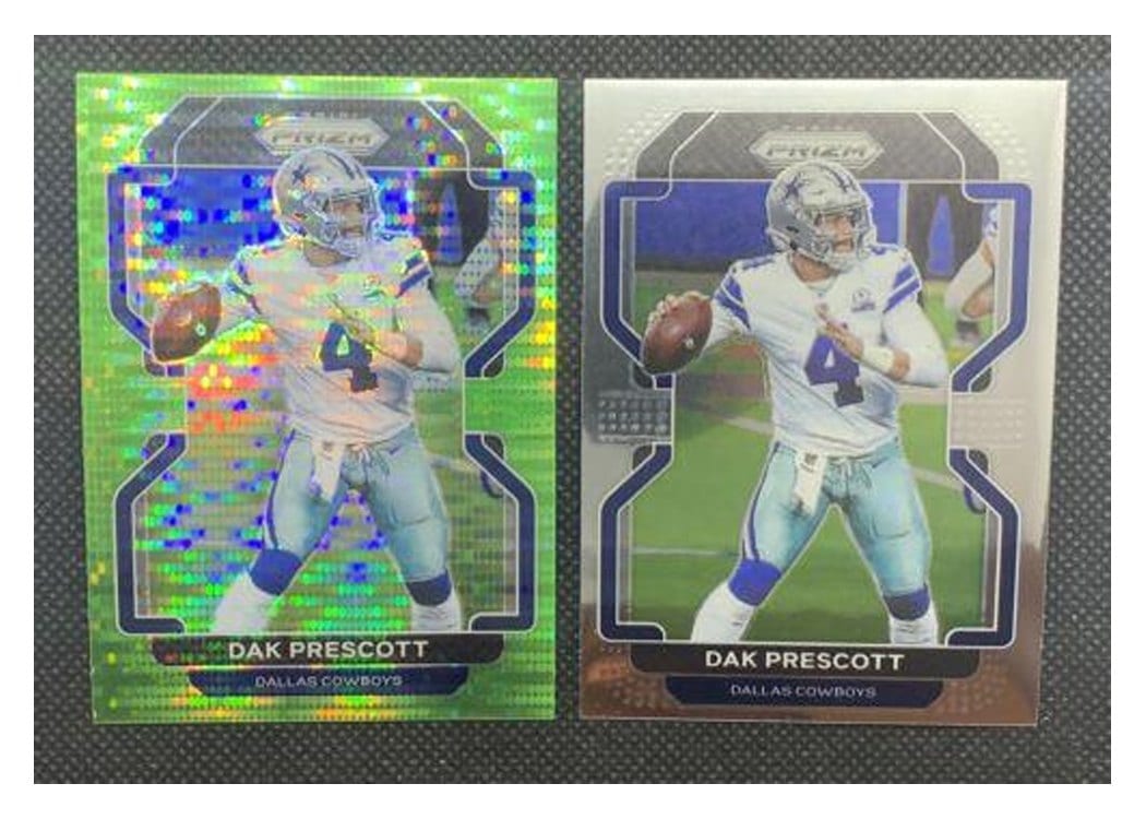 2021 Panini Prizm Base Set Dak Prescott #242 card
