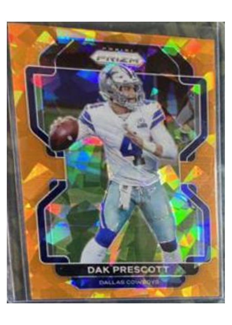 2021 Panini Prizm Base Set Dak Prescott #242 card