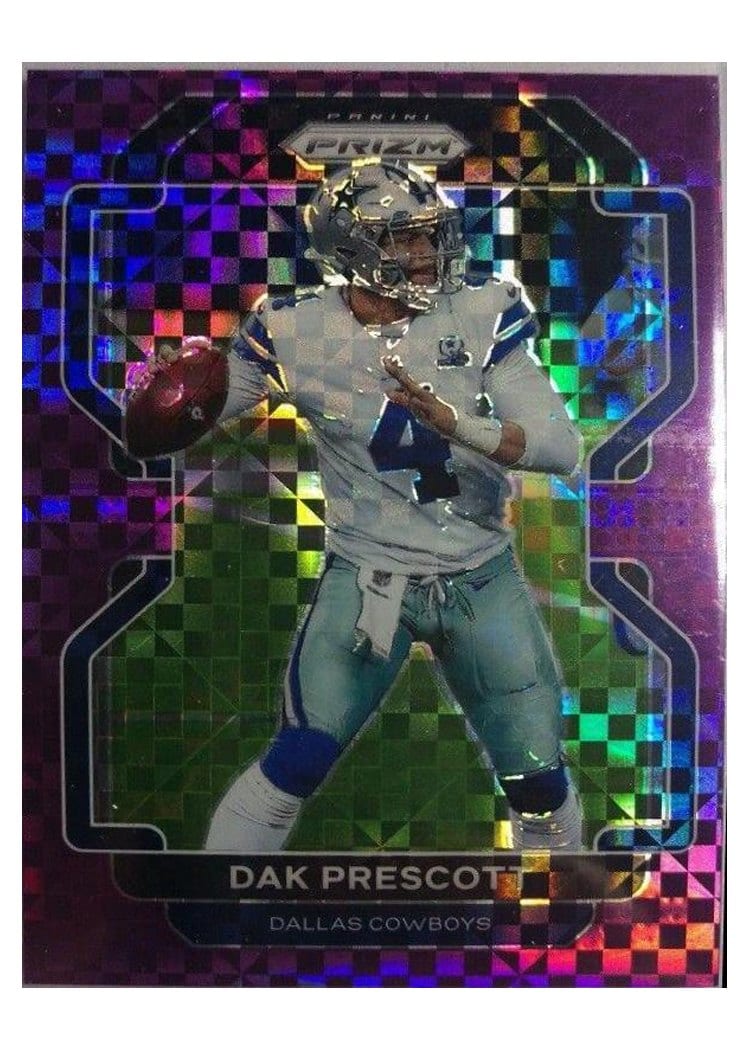2021 Panini Prizm Base Set Dak Prescott #242 card