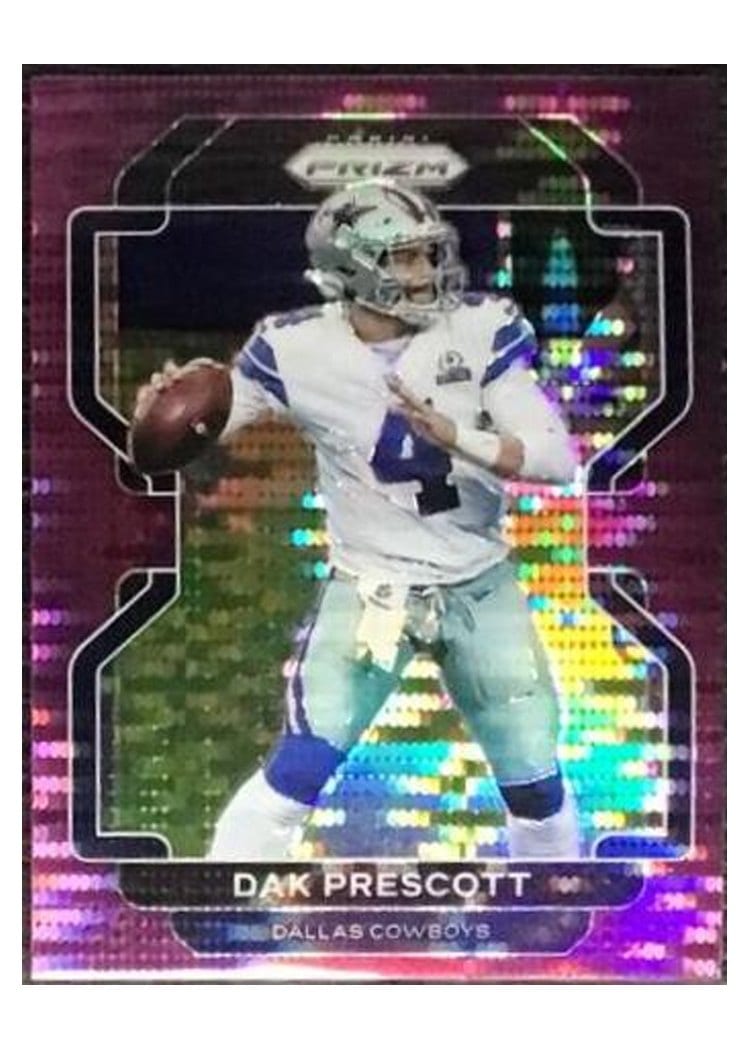 2021 Panini Prizm Base Set Dak Prescott #242 card