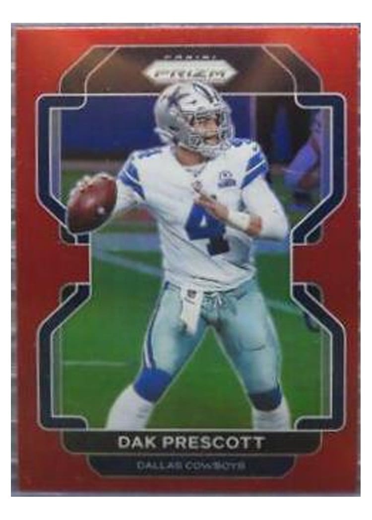 2021 Panini Prizm Base Set Dak Prescott #242 card