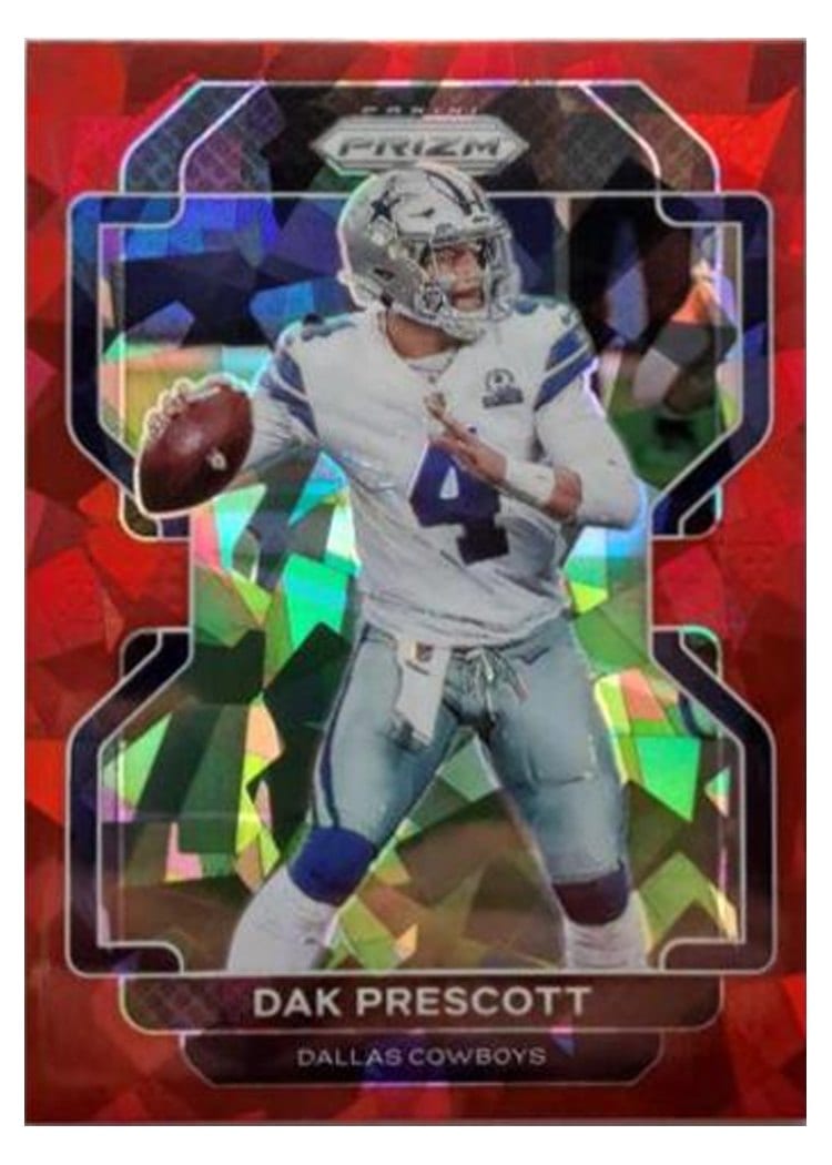 2021 Panini Prizm Base Set Dak Prescott #242 card