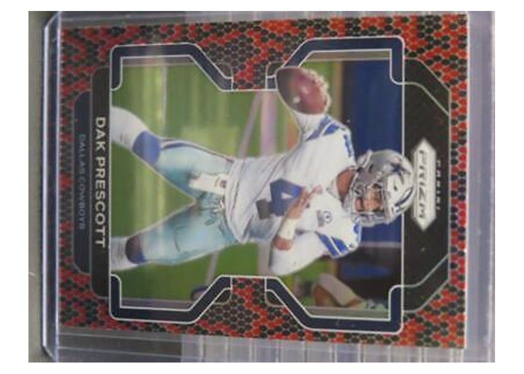 2021 Panini Prizm Base Set Dak Prescott #242 card
