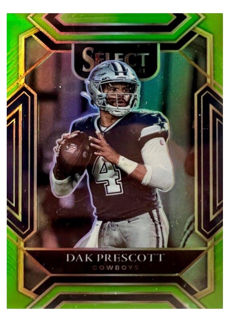 2021 Panini Select Base Set Dak Prescott #211 card