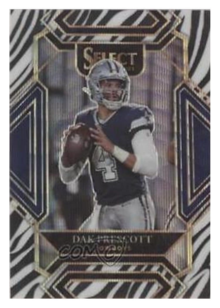 2021 Panini Select Base Set Dak Prescott #211 card