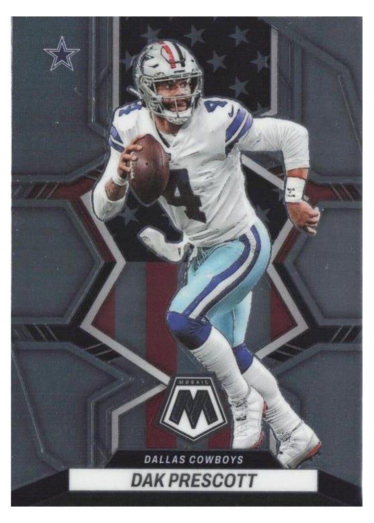 2022 Panini Mosaic Base Set Dak Prescott #258 card