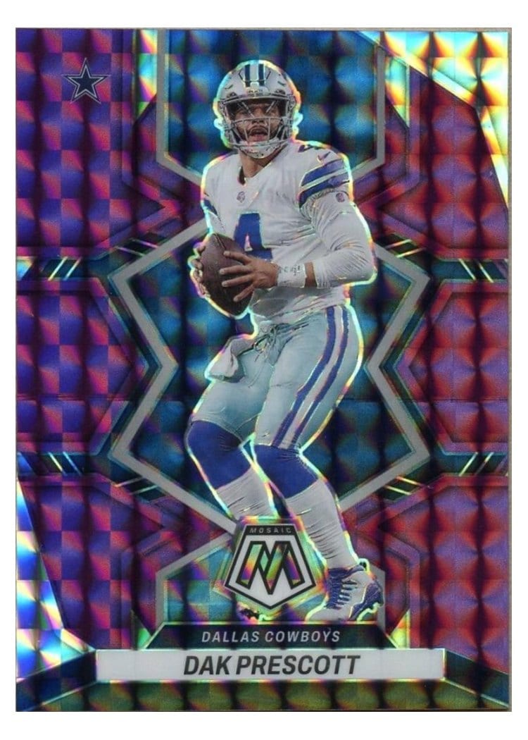 2022 Panini Mosaic Base Set Dak Prescott #52 card