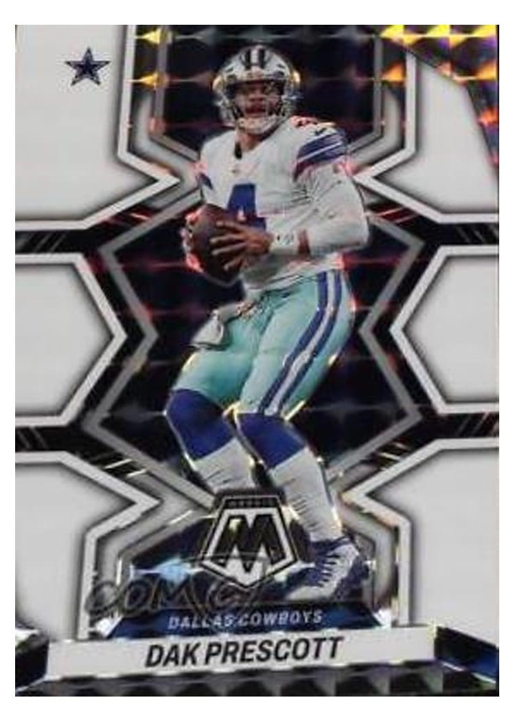 2022 Panini Mosaic Base Set Dak Prescott #52 card