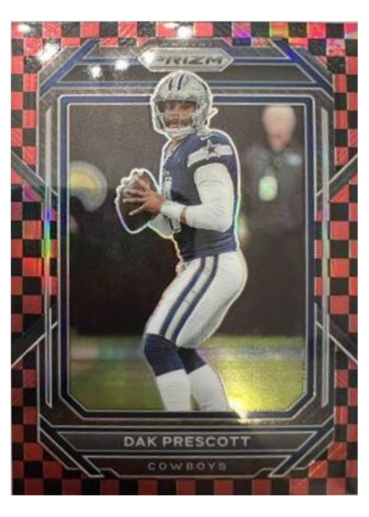 2022 Panini Prizm Base Set Dak Prescott #76 card