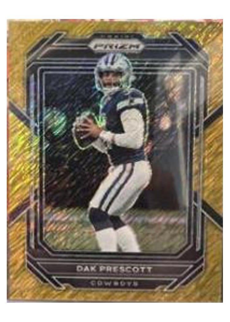 2022 Panini Prizm Base Set Dak Prescott #76 card