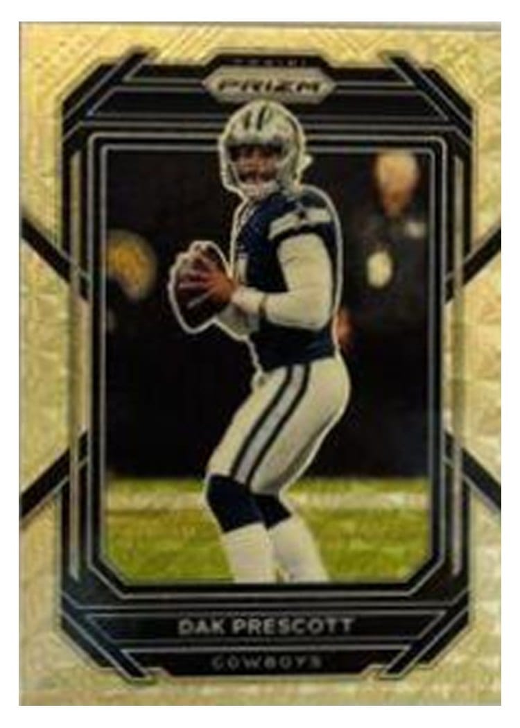 2022 Panini Prizm Base Set Dak Prescott #76 card