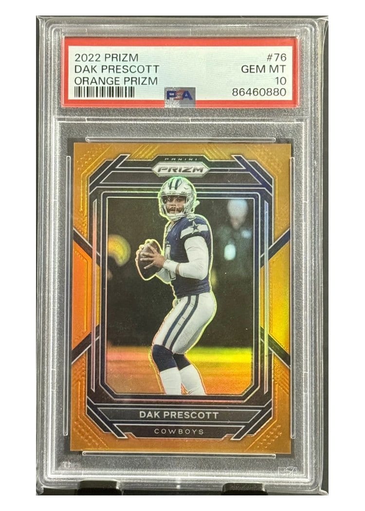 2022 Panini Prizm Base Set Dak Prescott #76 card