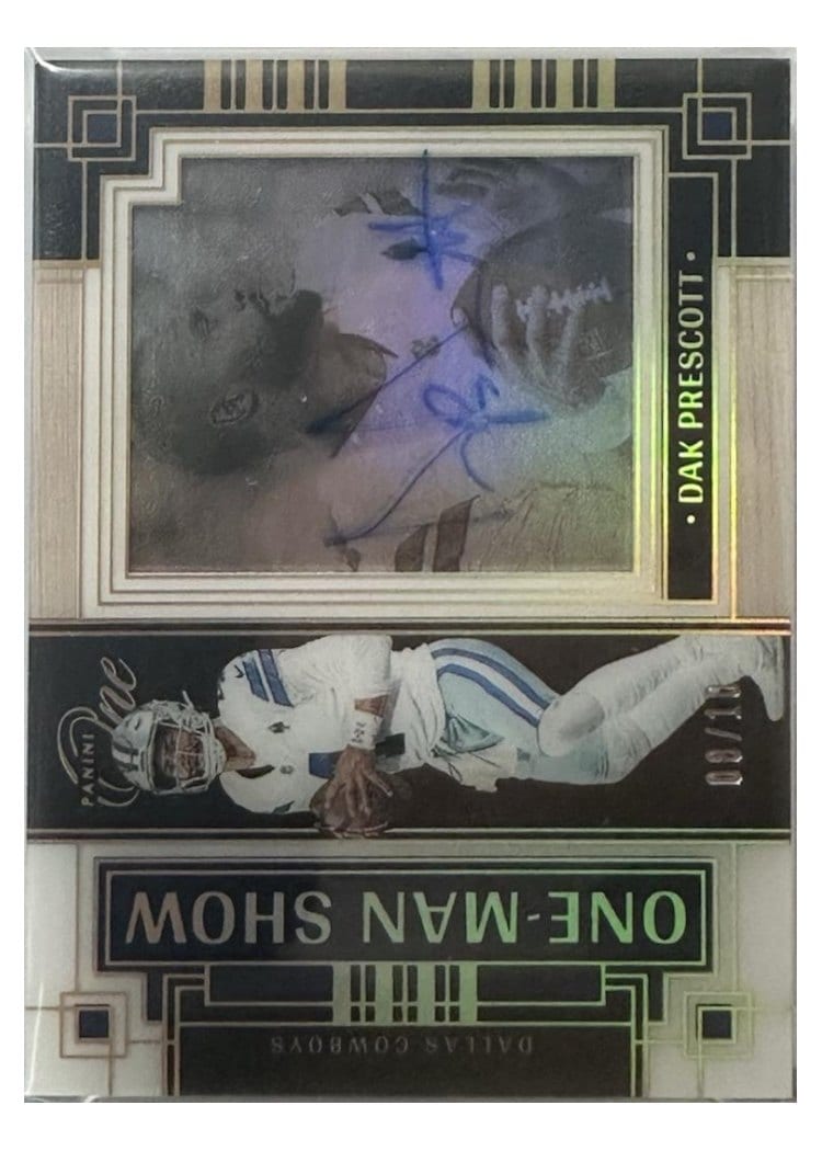 2023 Panini One One Man Show Dak Prescott #161 card