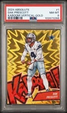 2024 Panini Absolute Kaboom Vertical Dak Prescott #1 card