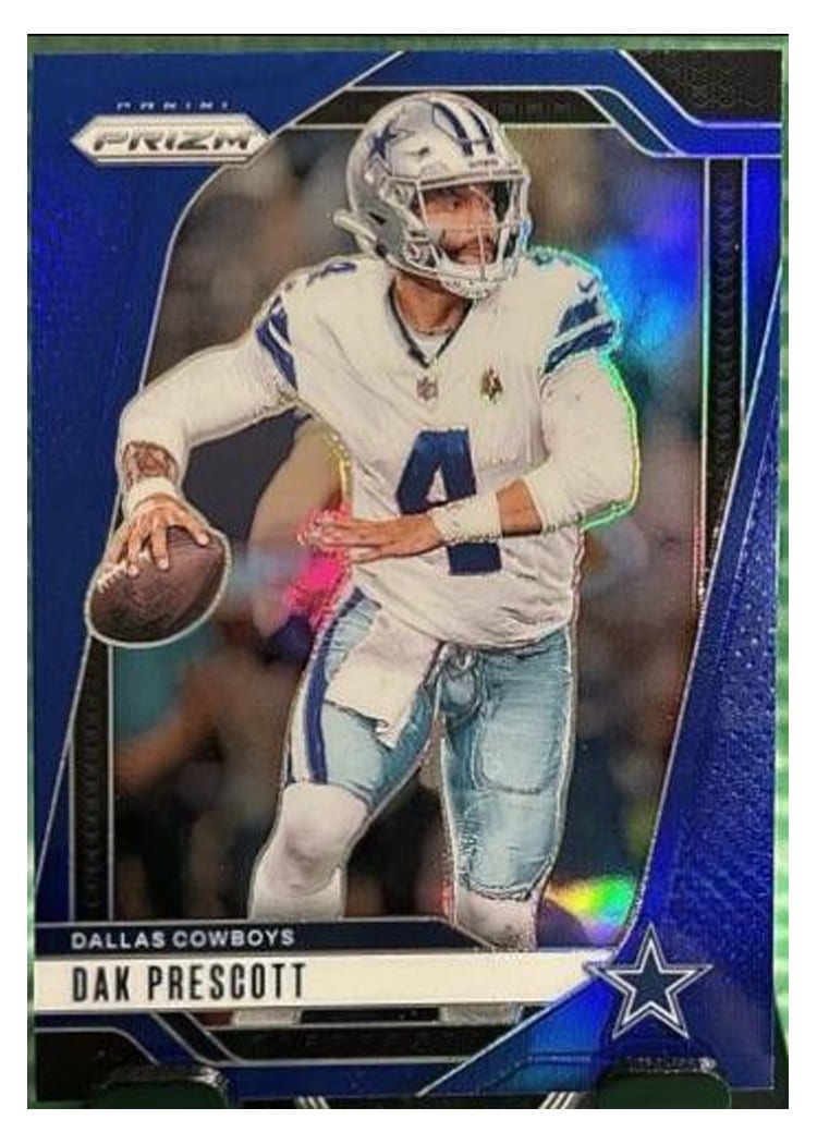 2024 Panini Prizm Base Set Dak Prescott Blue #73 card