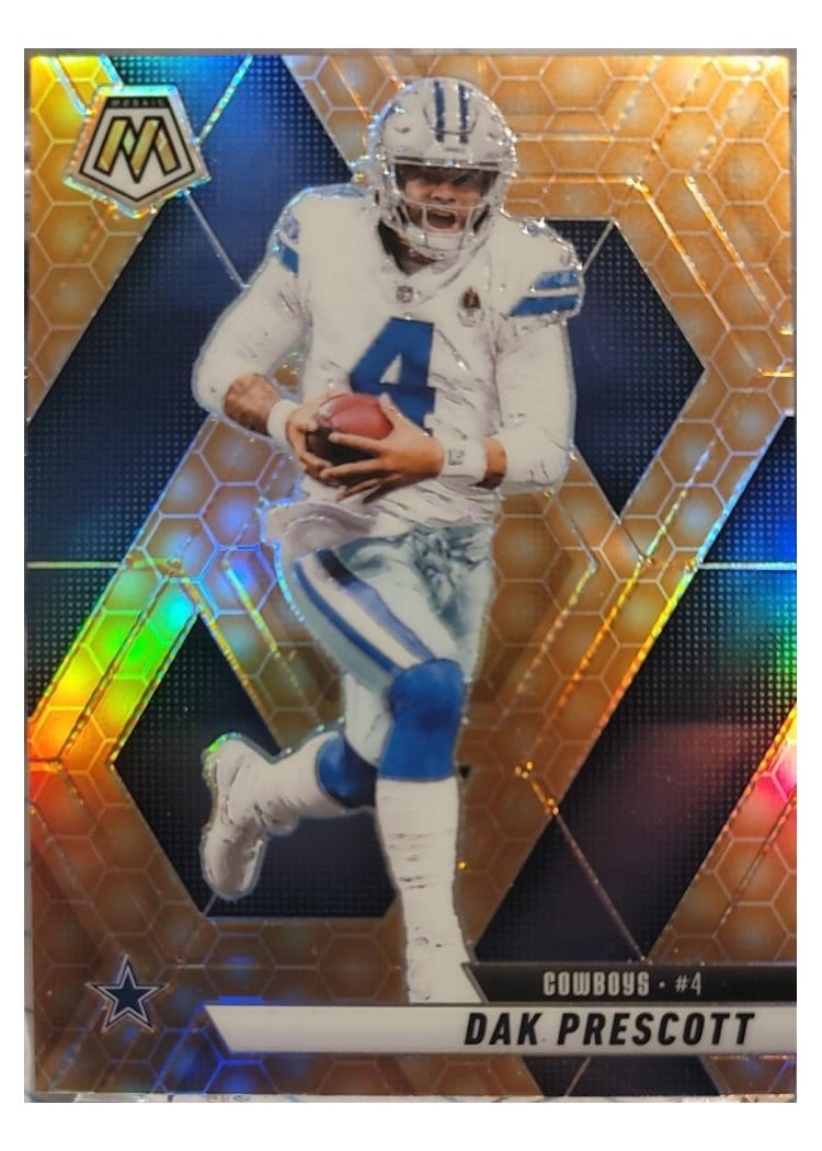2025 Panini Mosaic Base Set Dak Prescott #91 card