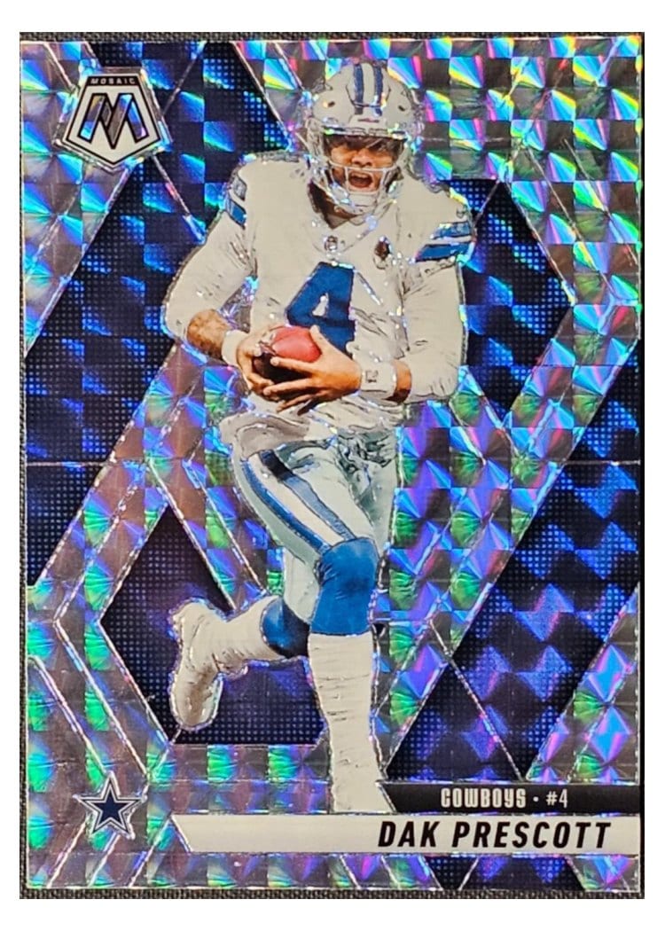 2025 Panini Mosaic Base Set Dak Prescott #91 card