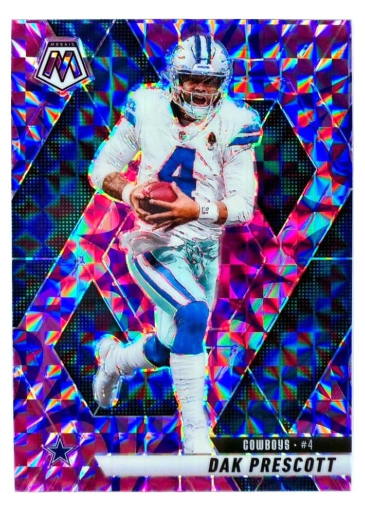 2025 Panini Mosaic Base Set Dak Prescott #91 card