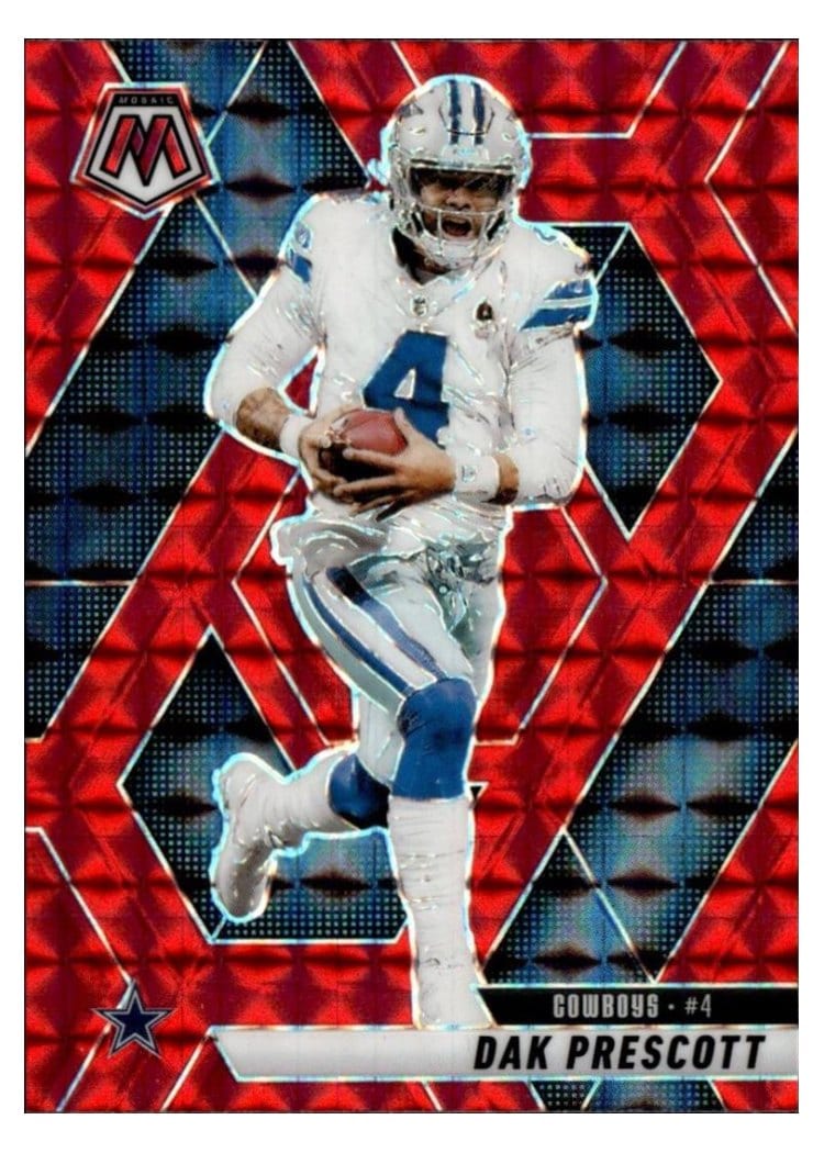 2025 Panini Mosaic Base Set Dak Prescott #91 card