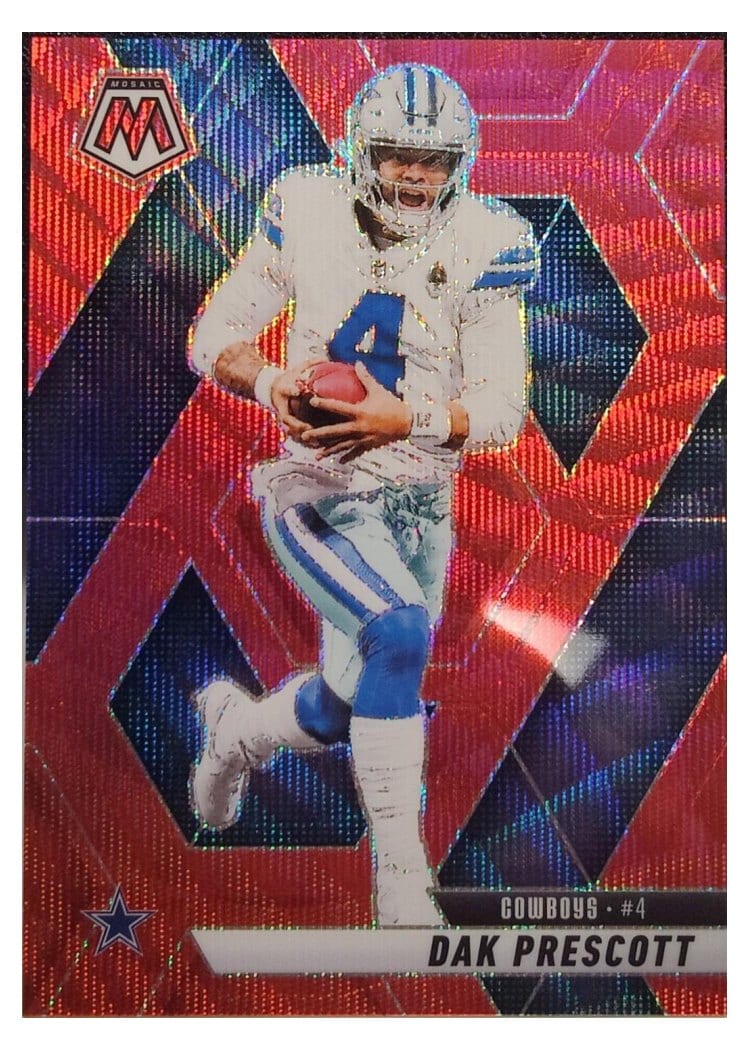 2025 Panini Mosaic Base Set Dak Prescott #91 card
