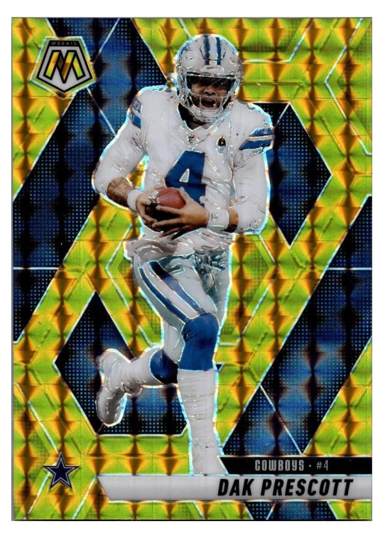 2025 Panini Mosaic Base Set Dak Prescott #91 card