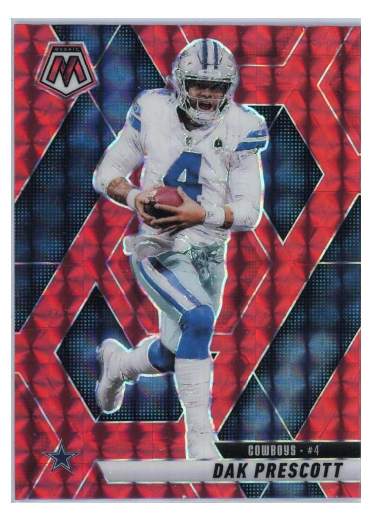 2025 Panini Mosaic Base Set Dak Prescott #91 card