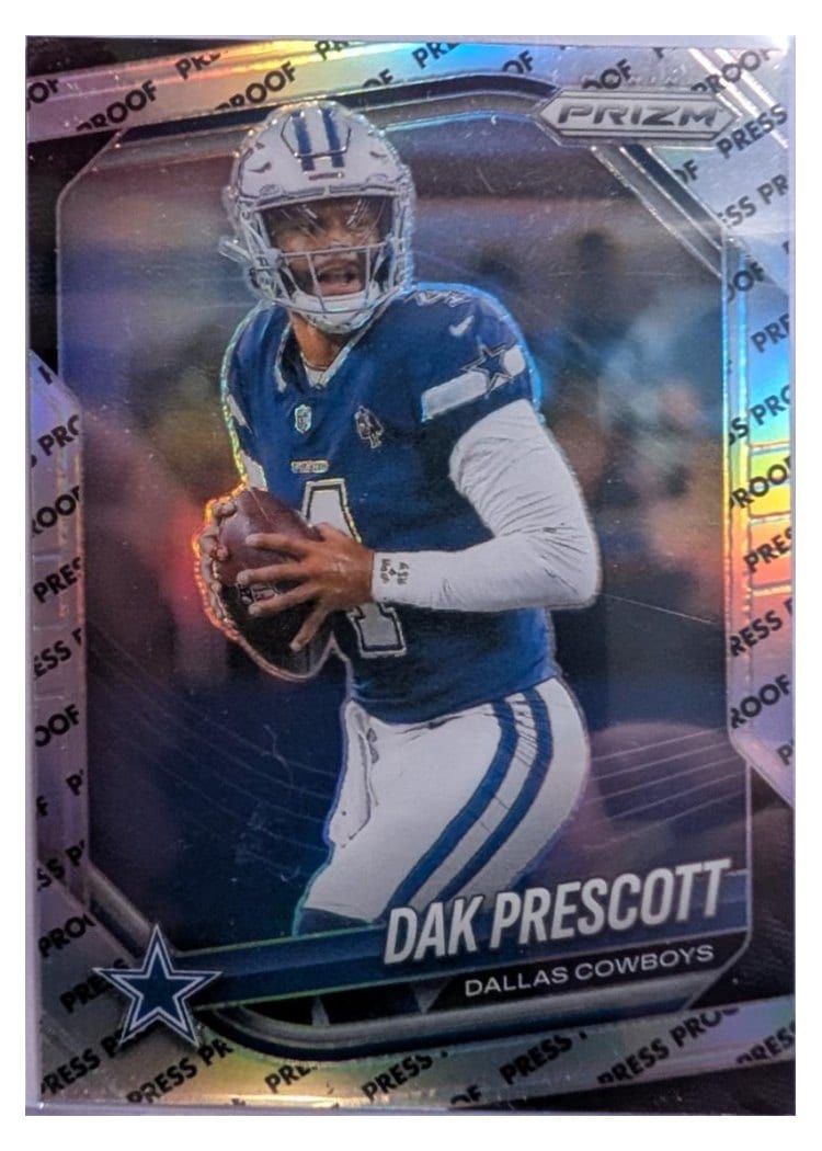 2025 Panini Prizm Base Set Dak Prescott #57 card