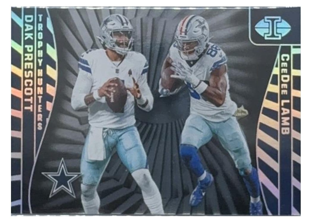 2024 Panini Illusions Trophy Hunters Dak Prescott/CeeDee Lamb #4 card