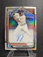 2024 Bowman Draft Chrome Prospect Autograph Dakota Jordan #CPA-DJ card