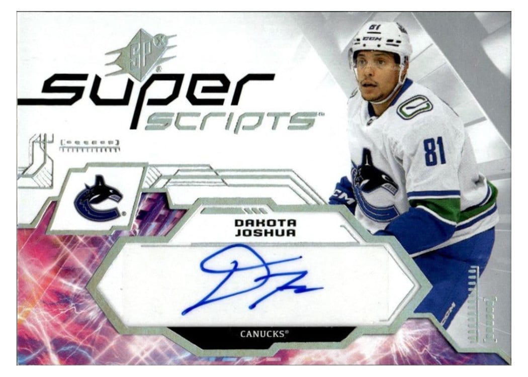 2023-24 SPx Superscripts Dakota Joshua #SS-DJ card