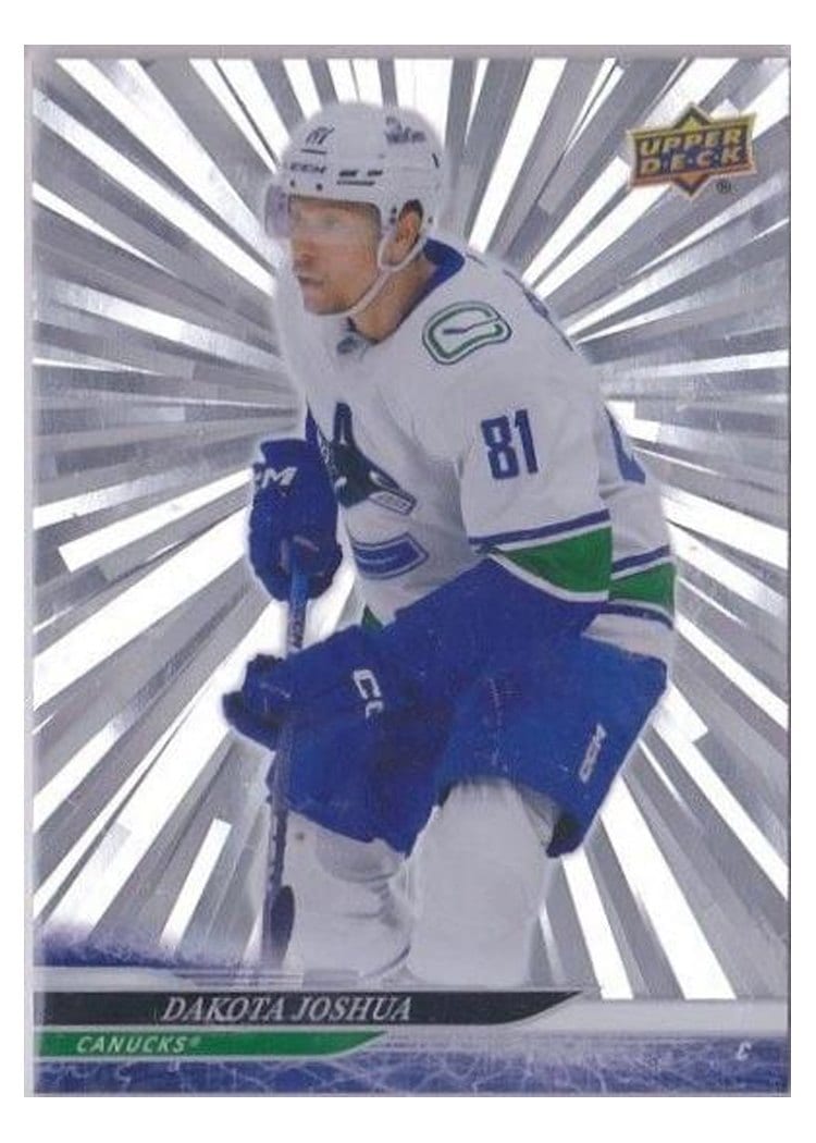2024-25 Upper Deck Base Set Dakota Joshua Outburst Silver #424