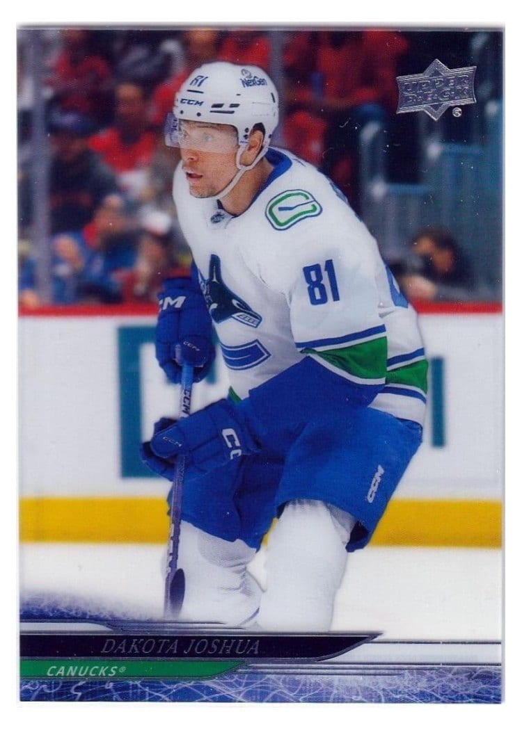 2024-25 Upper Deck Base Set Dakota Joshua #424 card