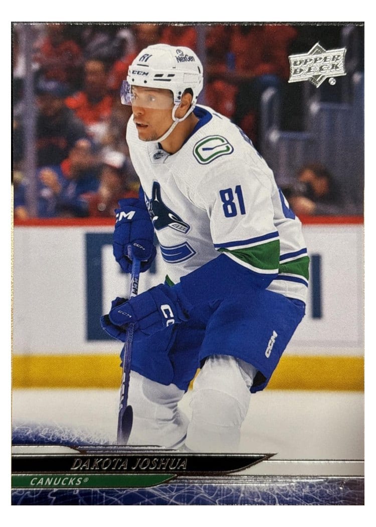 2024-25 Upper Deck Base Set Dakota Joshua Outburst Red #424