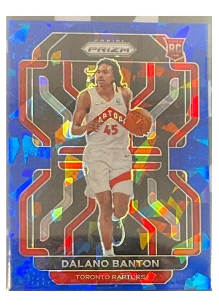 2021-22 Panini Prizm Base Set Dalano Banton #328 card