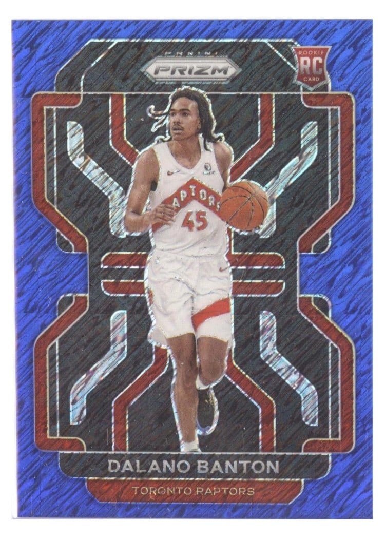 2021-22 Panini Prizm Base Set Dalano Banton #328 card