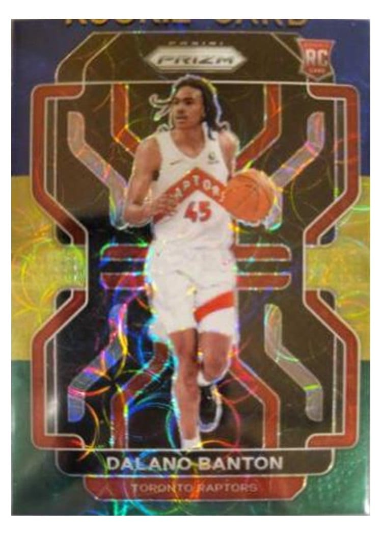 2021-22 Panini Prizm Base Set Dalano Banton #328 card