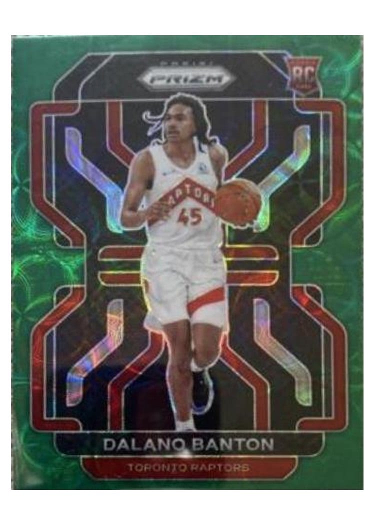 2021-22 Panini Prizm Base Set Dalano Banton #328 card