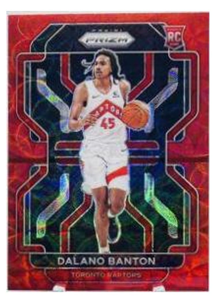 2021-22 Panini Prizm Base Set Dalano Banton #328 card