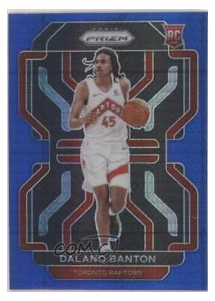 2021-22 Panini Prizm Base Set Dalano Banton #328 card
